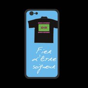 Coque  Iphone 8 PREMIUM Soigneur Bonus offensif-défensif Bleu 2