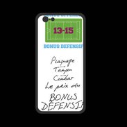 Coque  Iphone 8 PREMIUM Plaquage Bonus offensif-défensif Blanc