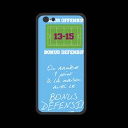 Coque  Iphone 8 PREMIUM 1 point bonus offensif-défensif Bleu