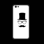 Coque  Iphone 8 PREMIUM chapeau moustache