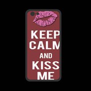 Coque  Iphone 8 PREMIUM Keep calm Girl Brique