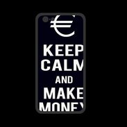 Coque  Iphone 8 PREMIUM Keep Calm Make money Noir