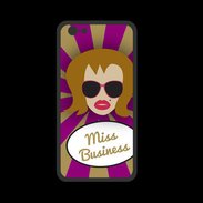 Coque  Iphone 8 PREMIUM Miss business Rousse