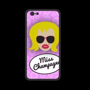Coque  Iphone 8 PREMIUM Miss Champagne Blonde