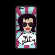 Coque  Iphone 8 PREMIUM Miss Clubbing Brune