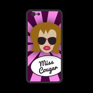 Coque  Iphone 8 PREMIUM Miss Cougar Rousse
