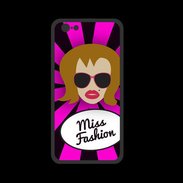 Coque  Iphone 8 PREMIUM Miss Fashion Rousse