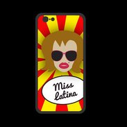 Coque  Iphone 8 PREMIUM Miss Latina Rousse