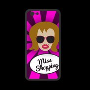 Coque  Iphone 8 PREMIUM Miss Shopping Rousse