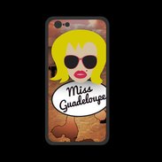 Coque  Iphone 8 PREMIUM Miss Guadeloupe Blonde