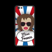 Coque  Iphone 8 PREMIUM Miss France Chatain