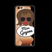 Coque  Iphone 8 PREMIUM Miss Guyane Black