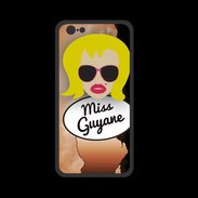 Coque  Iphone 8 PREMIUM Miss Guyane Blonde