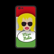 Coque  Iphone 8 PREMIUM Miss Italie Blonde
