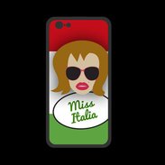 Coque  Iphone 8 PREMIUM Miss Italie Rousse