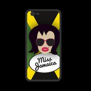 Coque  Iphone 8 PREMIUM Miss Jamaica Brune
