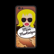 Coque  Iphone 8 PREMIUM Miss Martinique Blonde