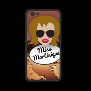 Coque  Iphone 8 PREMIUM Miss Martinique Rousse