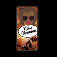 Coque  Iphone 8 PREMIUM Miss Réunion Black