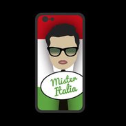 Coque  Iphone 8 PREMIUM Mister Italie Brun