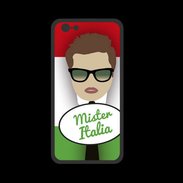 Coque  Iphone 8 PREMIUM Mister Italie Chatain