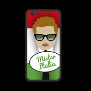 Coque  Iphone 8 PREMIUM Mister Italie Roux