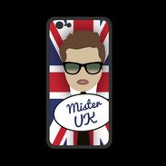 Coque  Iphone 8 PREMIUM Mister UK Chatain
