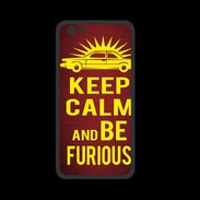 Coque  Iphone 8 PREMIUM Keep Calm and Be Furious Rouge