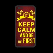 Coque  Iphone 8 PREMIUM Keep Calm and Be the First Rouge
