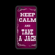 Coque  Iphone 8 PREMIUM Keep Calm and Take Jack Rose