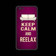 Coque  Iphone 8 PREMIUM Keep Calm and Reelax Rose