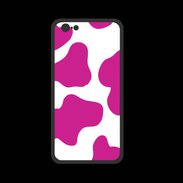 Coque  Iphone 8 PREMIUM vache rose