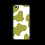 Coque  Iphone 8 PREMIUM vache verte