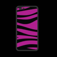 Coque  Iphone 8 PREMIUM zèbre rose & noir