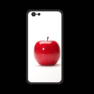Coque  Iphone 8 PREMIUM Belle pomme rouge PR
