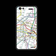 Coque  Iphone 8 PREMIUM Plan de métro de Paris