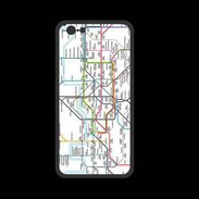 Coque  Iphone 8 PREMIUM Plan de métro de Londres