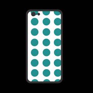Coque  Iphone 8 PREMIUM pois bleu clair