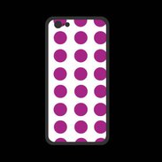 Coque  Iphone 8 PREMIUM pois framboise
