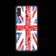 Coque   Iphone X PREMIUM Angleterre sur Drapeau 1