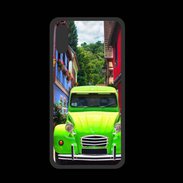 Coque   Iphone X PREMIUM 2cv verte de collection