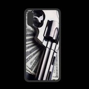 Coque   Iphone X PREMIUM Arme et Dollars