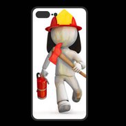 Coque  Iphone 8 Plus PREMIUM Je suis Pompier