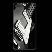 Coque  Iphone 8 Plus PREMIUM Guitare en noir et blanc
