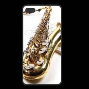 Coque  Iphone 8 Plus PREMIUM Saxophone et partitions