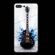 Coque  Iphone 8 Plus PREMIUM Illustration de guitare électrique