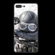 Coque  Iphone 8 Plus PREMIUM Casque de moto vintage