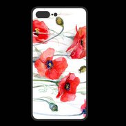 Coque  Iphone 8 Plus PREMIUM Fleurs en peinture 250