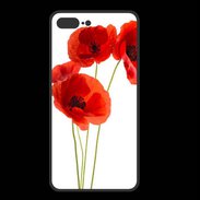 Coque  Iphone 8 Plus PREMIUM Coquelicots en peinture 150