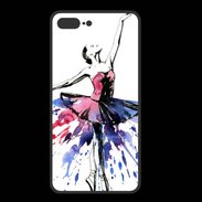 Coque  Iphone 8 Plus PREMIUM Danse classique en illustration